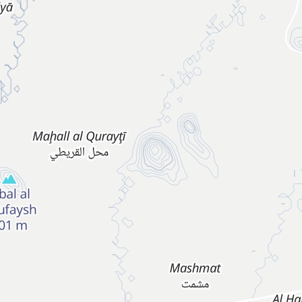 Map of Jabal ash Shaquf