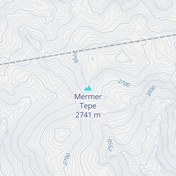 Map of Mermer Tepe