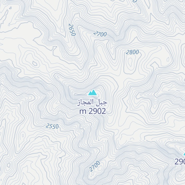 Map of جبل المجاز