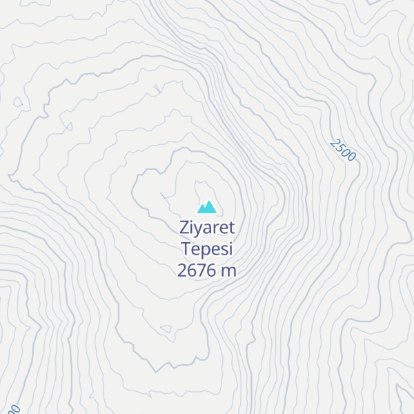 Map of Ziyaret Tepesi