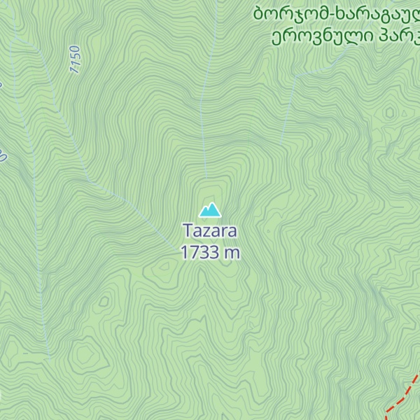Map of Tazara