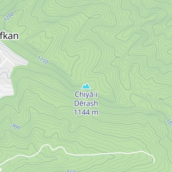 Map of Chiyā-i Dērash