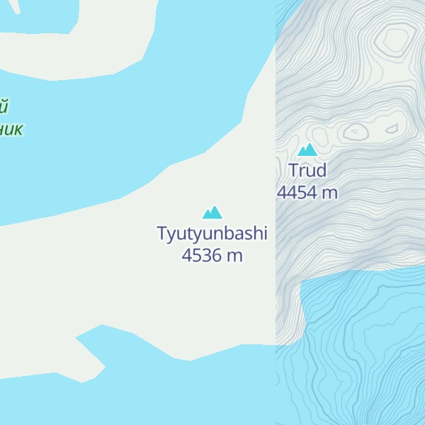 Map of Tyutyunbashi