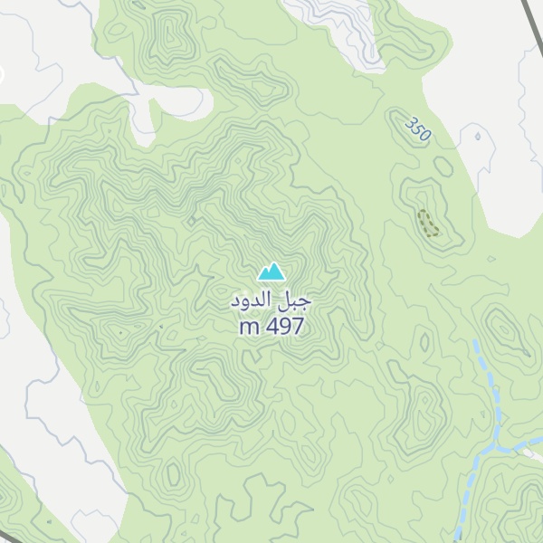 Map of جبل الدود