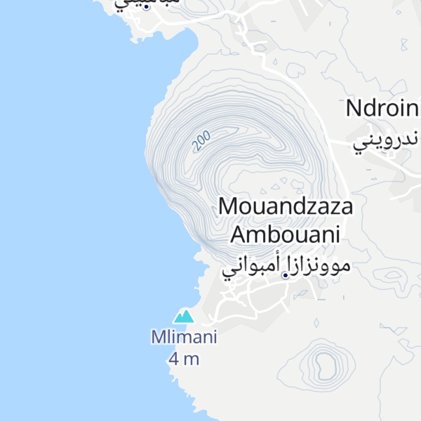 Map of Mlimadjou