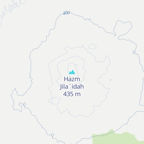 Map of Hazm Jila`idah