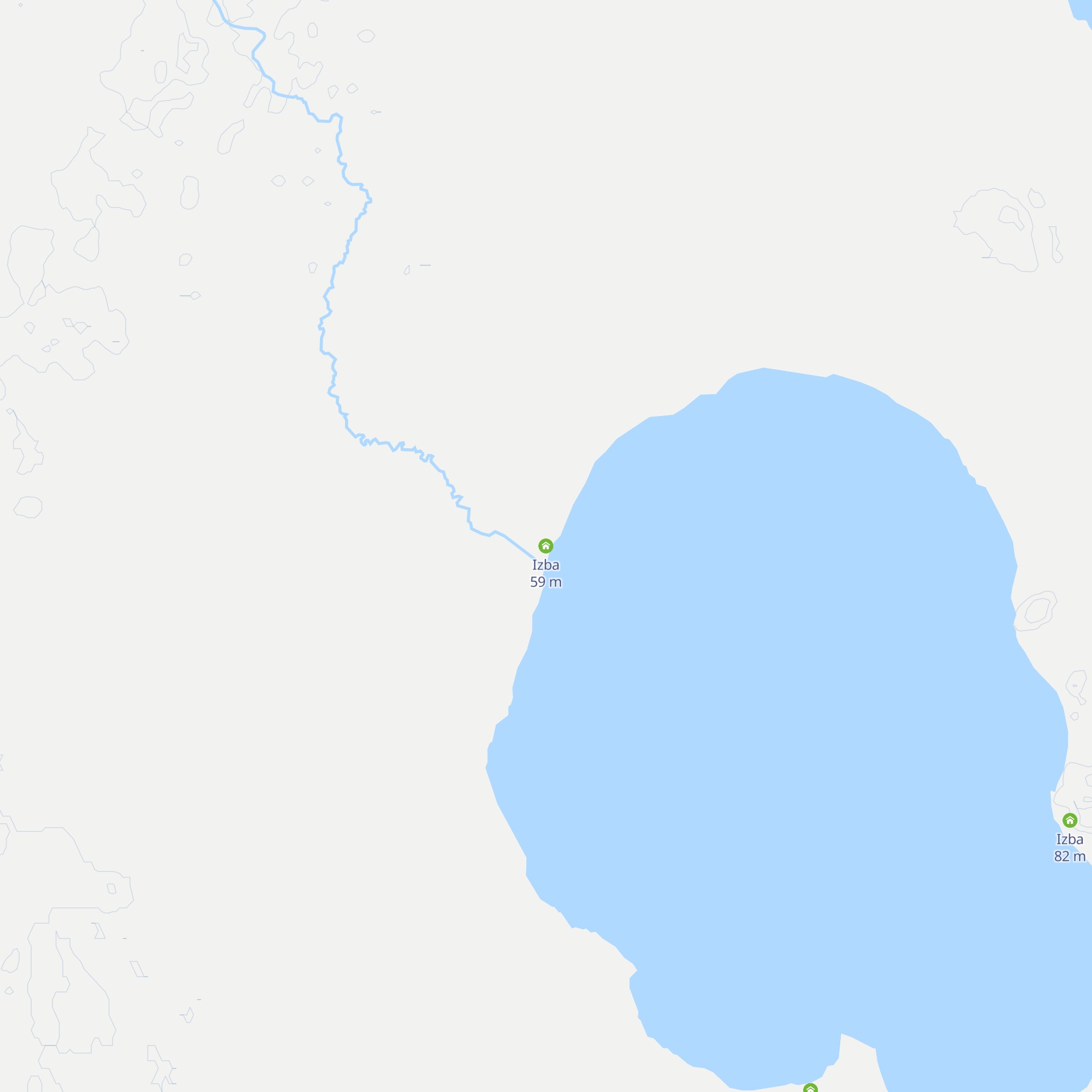Izba map
