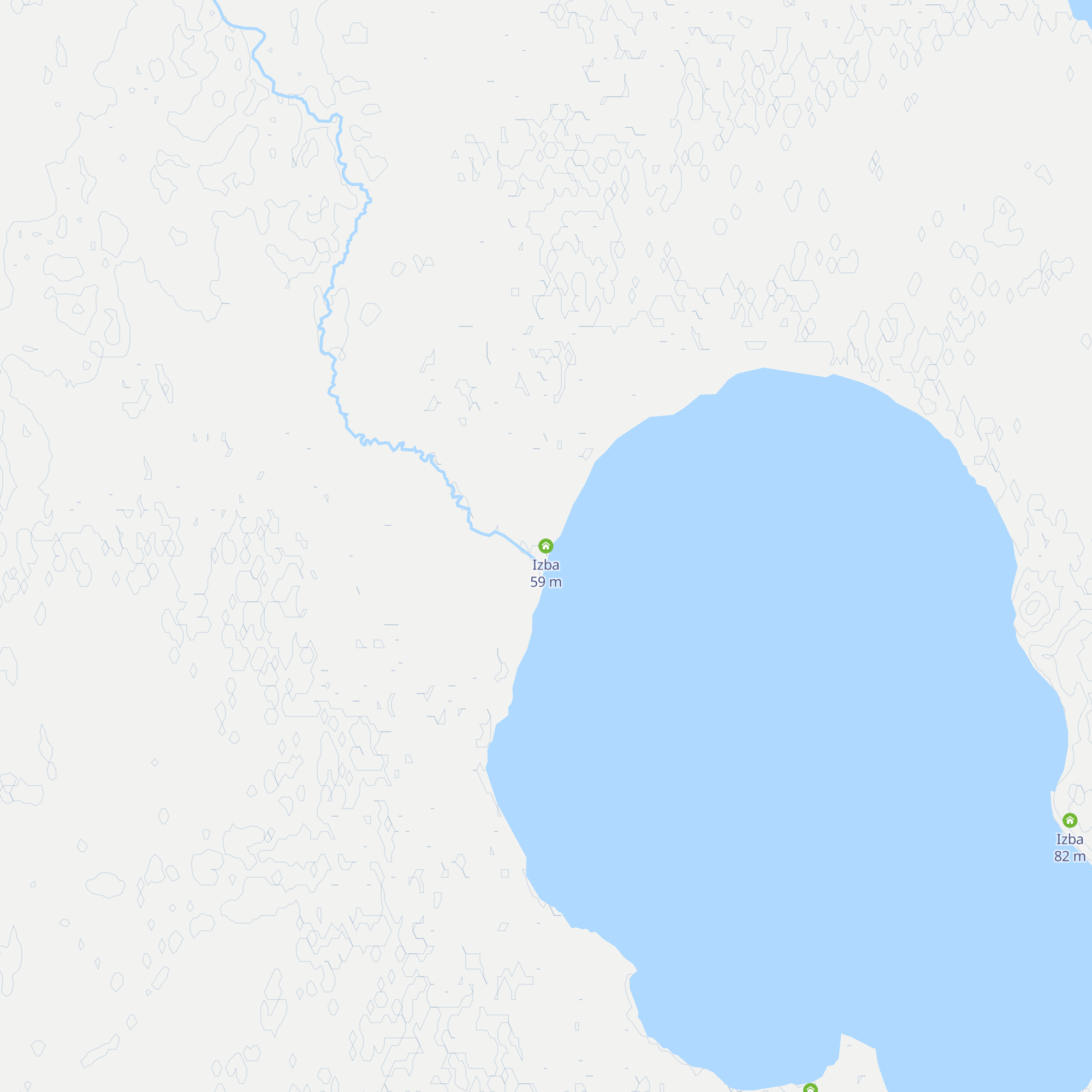 Izba map