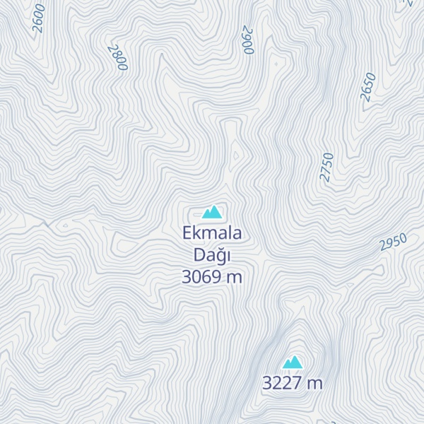 Map of Ekmala Dağı
