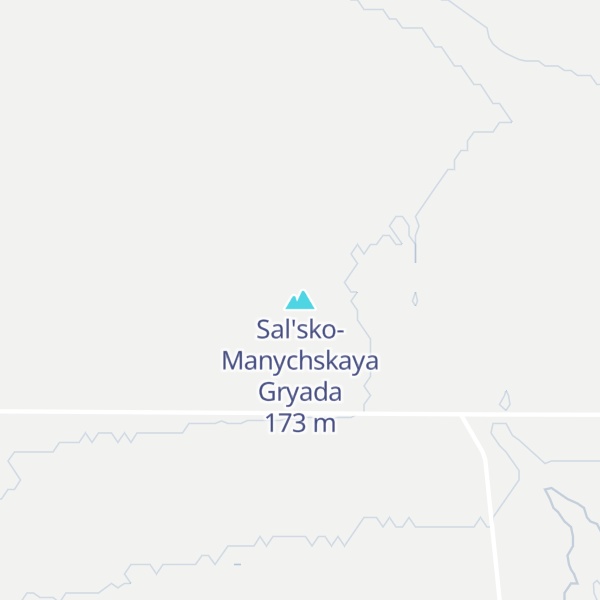 Map of Sal'sko-Manychskaya Gryada