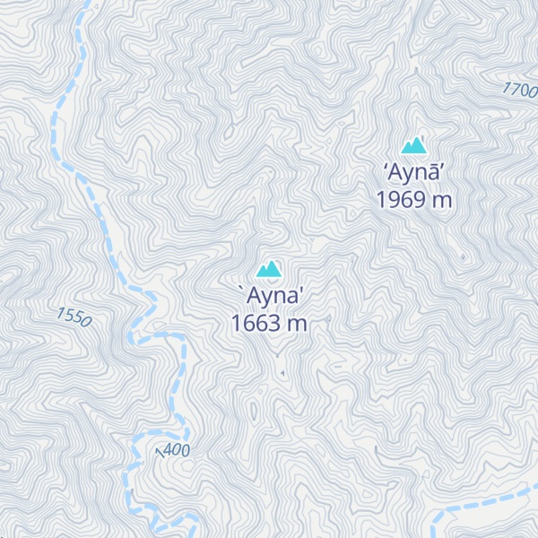 Map of `Ayna'
