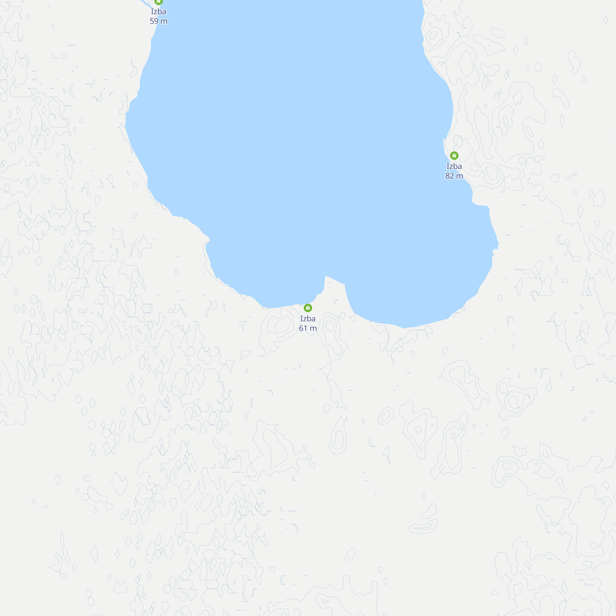 Izba map