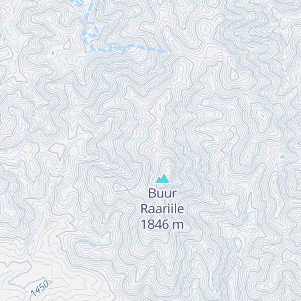 Map of Buuraha Aloog
