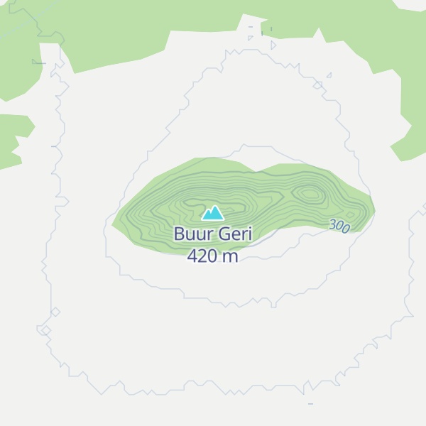 Map of Buur Geri