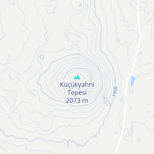 Map of Küçükyahni Tepesi