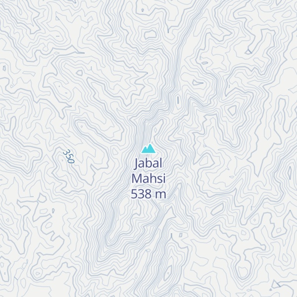 Map of Jabal Mahsi