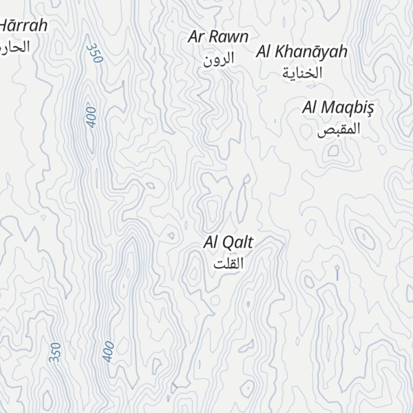 Map of Jabal al Ma`in