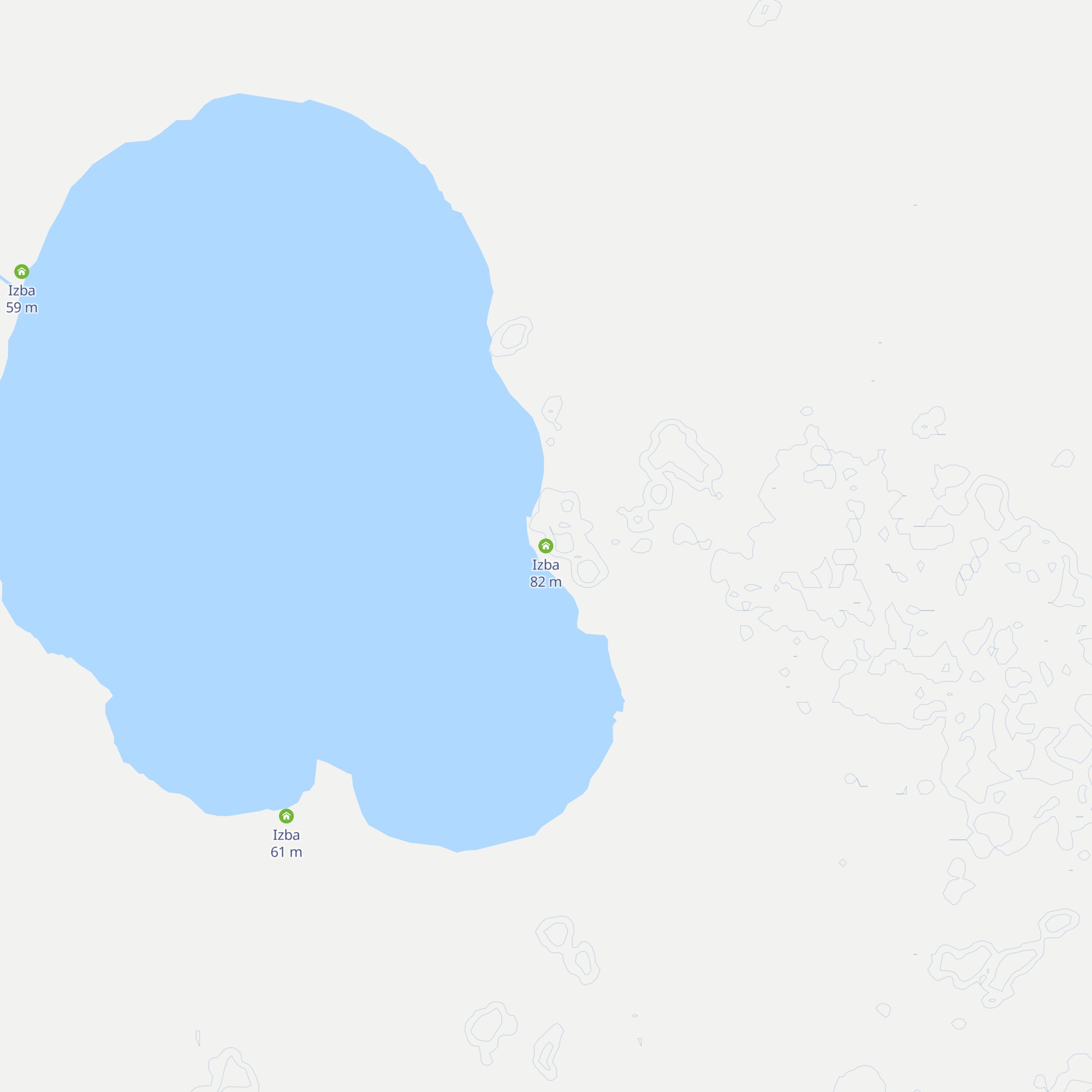 Izba map