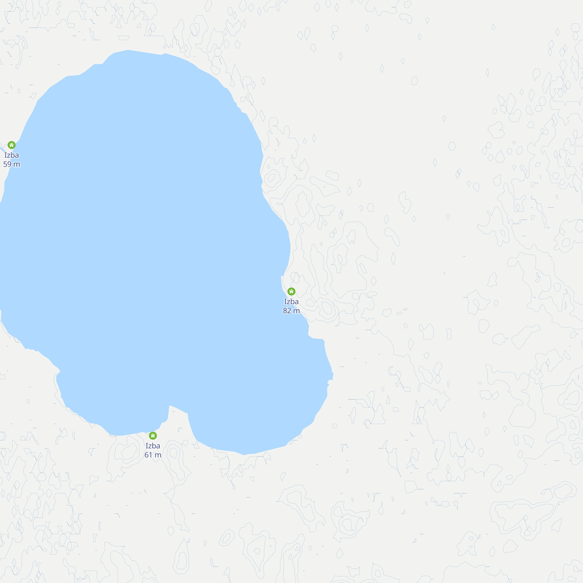 Izba map