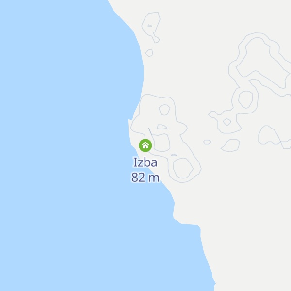 Map of Izba