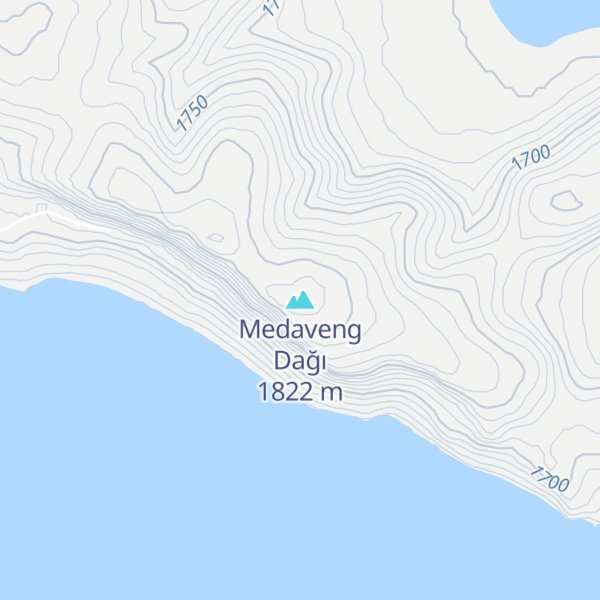 Map of Medaveng Dağı