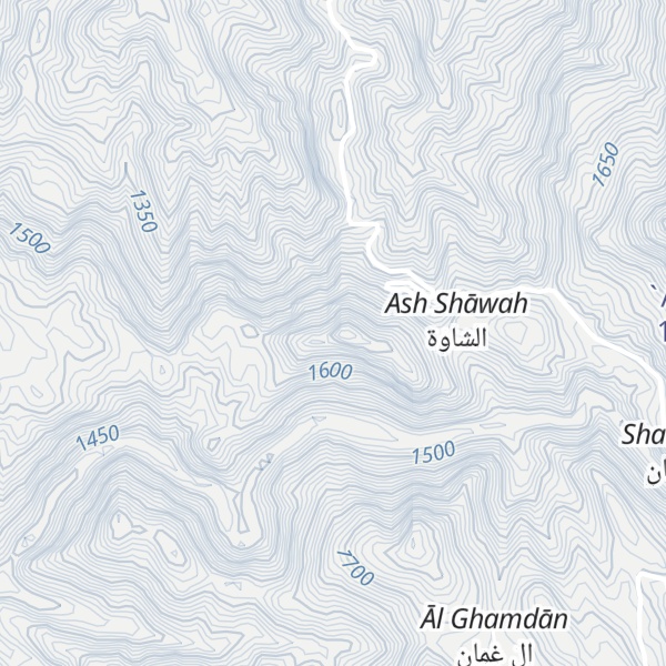 Map of Jabal Zur`awf