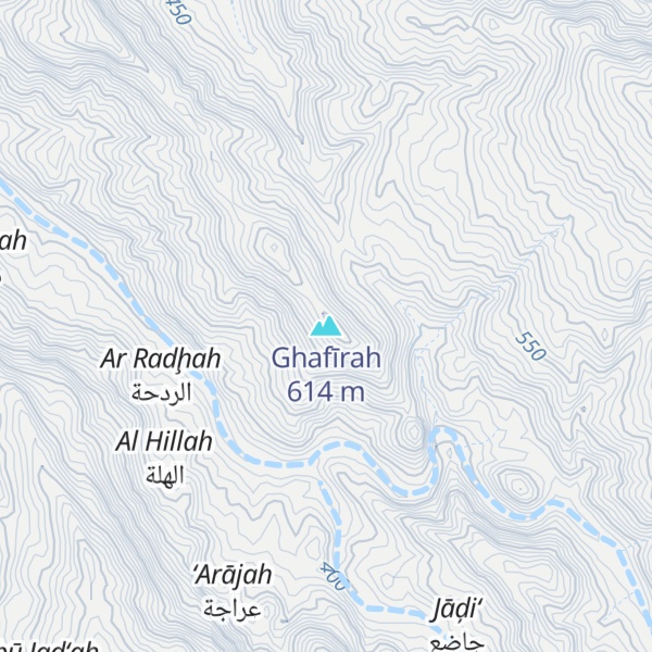 Map of Ghafīrah