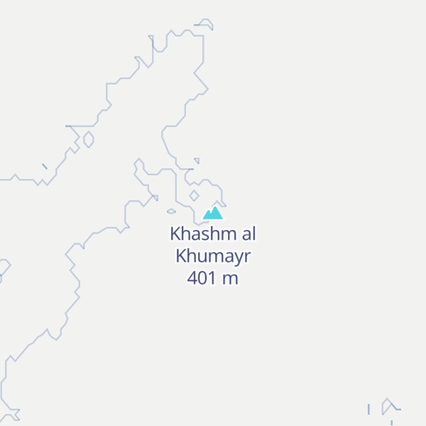 Map of Khashm al Khumayr