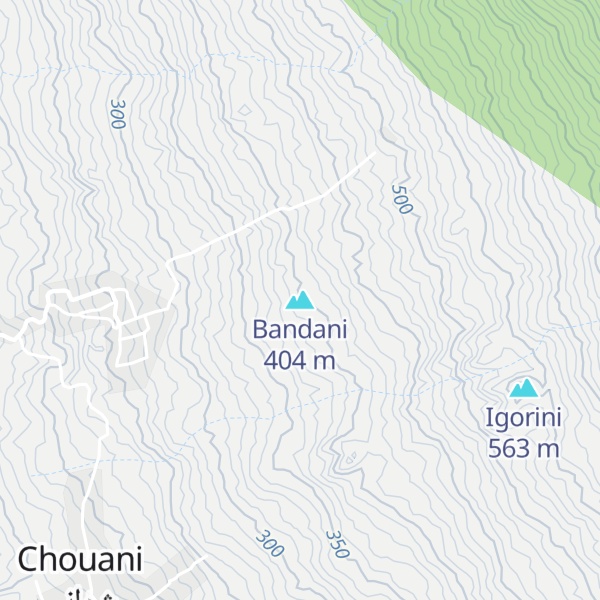 Map of Bandani