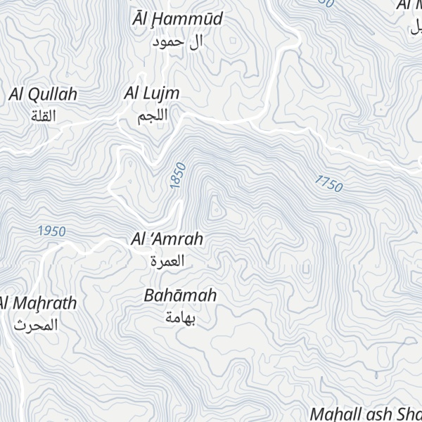 Map of Jabal Sakhraw