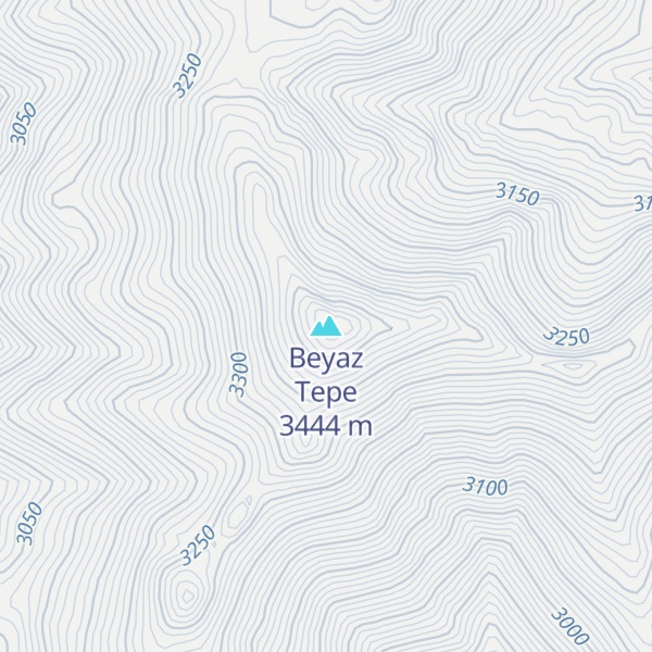 Map of Beyaz Tepe