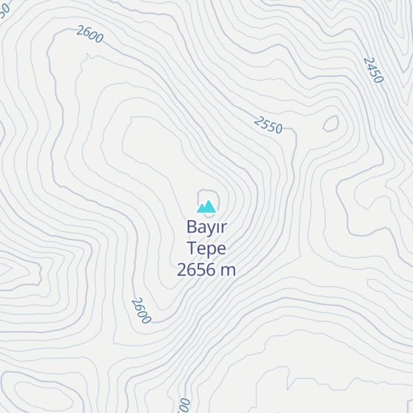 Map of Bayır Tepe