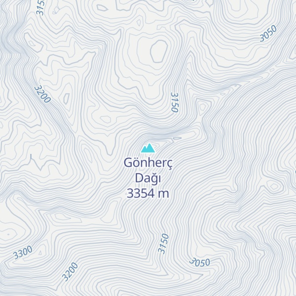 Map of Gönherç Dağı