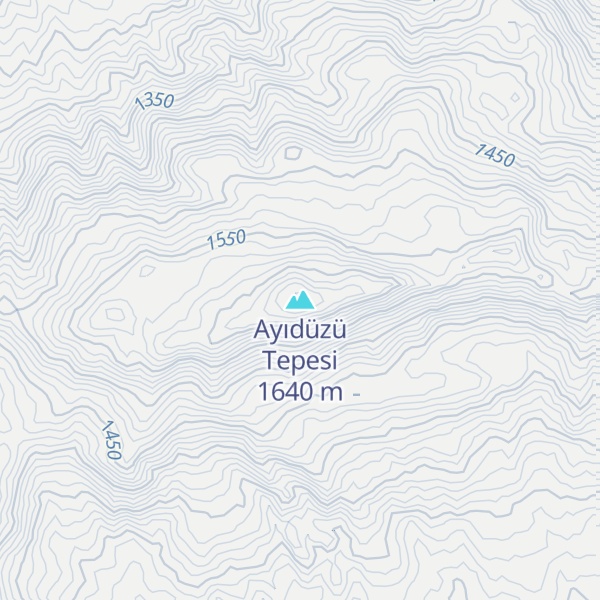 Map of Ayıdüzü Tepesi