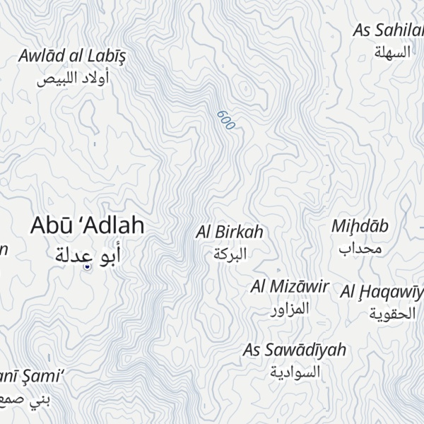 Map of Jabal Sarha
