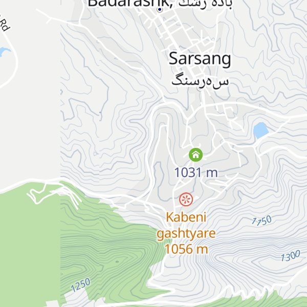 Map of مجمع سرسنك السكني