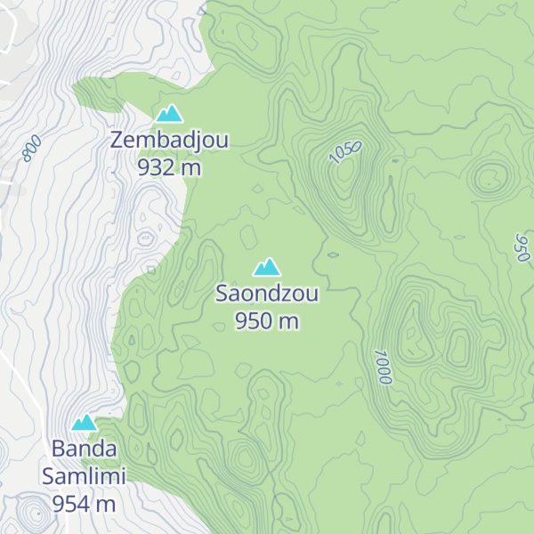 Map of Saondzou