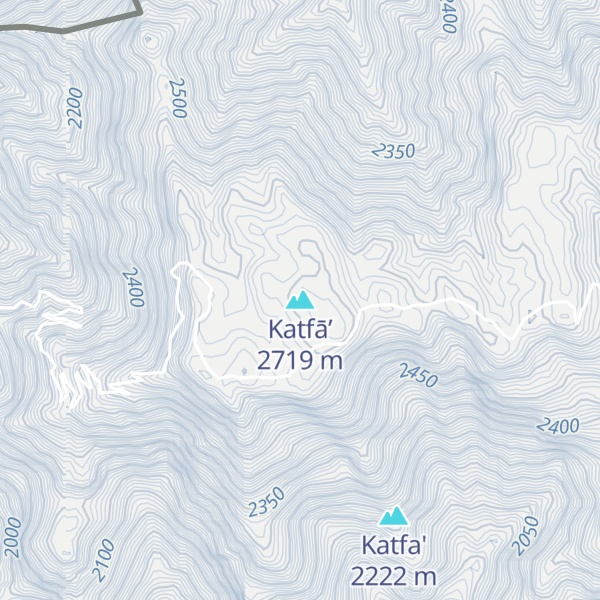 Map of Katfā’