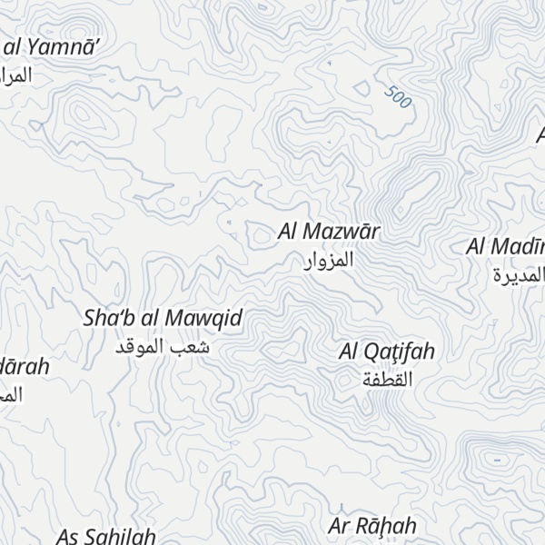 Map of Al Waqr al Yamani