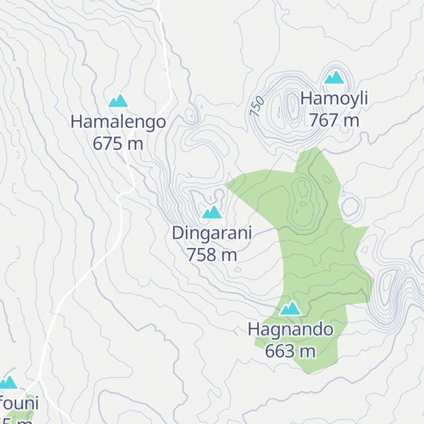Map of Dingarani
