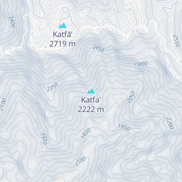 Map of Katfa'
