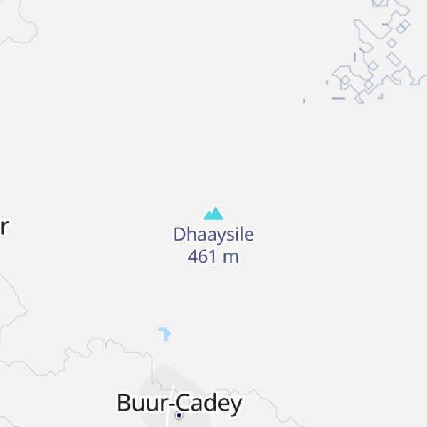 Map of Dhaaysile