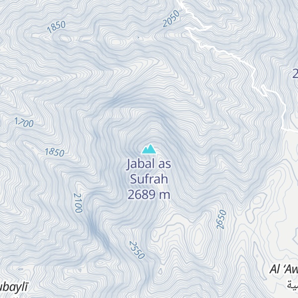 Map of Jabal as Sufrah
