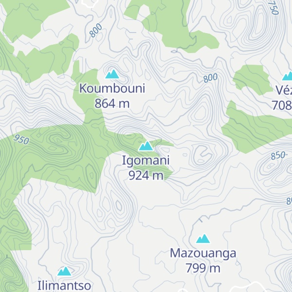 Map of Igomani