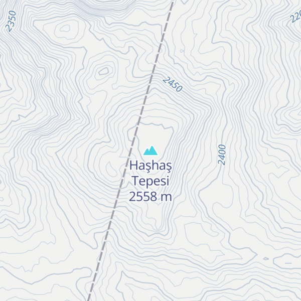 Map of Haşhaş Tepesi