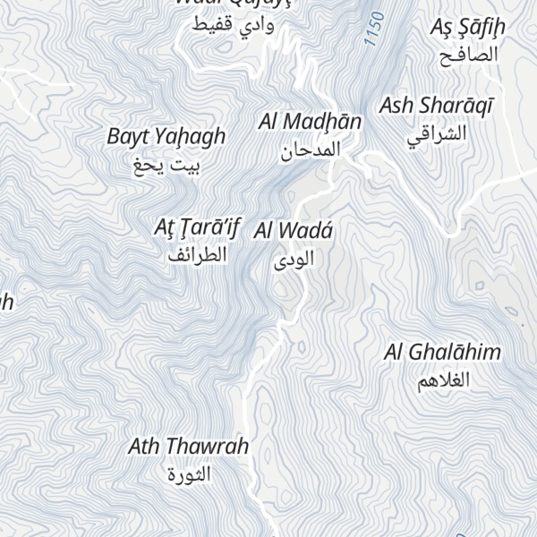 Map of Jabal Shamr