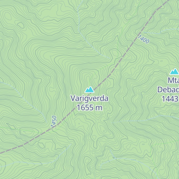 Map of Varigverda