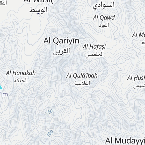 Map of Jabal Jamimah