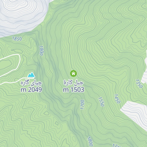 Map of جبل كارة