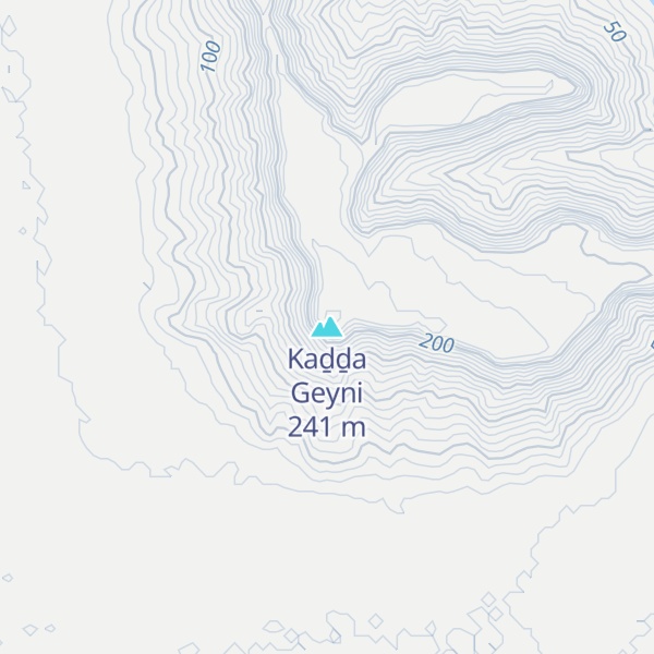 Map of Kaḏḏa Geyni